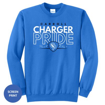 Carroll Marching Band - 2024 Core Fleece Crewneck Sweatshirt Thumbnail