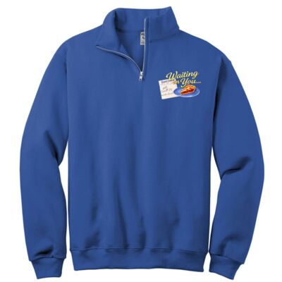 Carroll JV - NuBlend ® 1/4 Zip Cadet Collar Sweatshirt Thumbnail