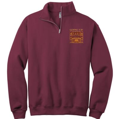 Carroll Varsity - NuBlend ® 1/4 Zip Cadet Collar Sweatshirt Thumbnail