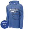 Carroll - PosiCharge ® Tri Blend Wicking Long Sleeve Hoodie Thumbnail