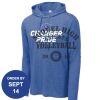 Carroll - PosiCharge ® Tri Blend Wicking Long Sleeve Hoodie Thumbnail