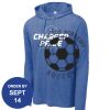 Carroll - PosiCharge ® Tri Blend Wicking Long Sleeve Hoodie Thumbnail