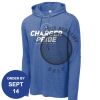 Carroll - PosiCharge ® Tri Blend Wicking Long Sleeve Hoodie Thumbnail