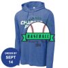 Carroll - PosiCharge ® Tri Blend Wicking Long Sleeve Hoodie Thumbnail