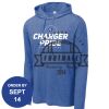 Carroll - PosiCharge ® Tri Blend Wicking Long Sleeve Hoodie Thumbnail