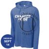 Carroll - PosiCharge ® Tri Blend Wicking Long Sleeve Hoodie Thumbnail