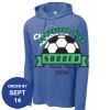 Carroll - PosiCharge ® Tri Blend Wicking Long Sleeve Hoodie Thumbnail