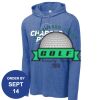 Carroll - PosiCharge ® Tri Blend Wicking Long Sleeve Hoodie Thumbnail