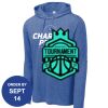 Carroll - PosiCharge ® Tri Blend Wicking Long Sleeve Hoodie Thumbnail