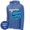 Carroll - PosiCharge ® Tri Blend Wicking Long Sleeve Hoodie Thumbnail