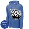 Carroll - PosiCharge ® Tri Blend Wicking Long Sleeve Hoodie Thumbnail