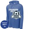 Carroll - PosiCharge ® Tri Blend Wicking Long Sleeve Hoodie Thumbnail
