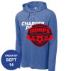 Carroll - PosiCharge ® Tri Blend Wicking Long Sleeve Hoodie Thumbnail