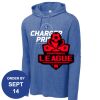 Carroll - PosiCharge ® Tri Blend Wicking Long Sleeve Hoodie Thumbnail