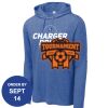 Carroll - PosiCharge ® Tri Blend Wicking Long Sleeve Hoodie Thumbnail