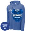 Carroll - PosiCharge ® Tri Blend Wicking Long Sleeve Hoodie Thumbnail
