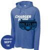 Carroll - PosiCharge ® Tri Blend Wicking Long Sleeve Hoodie Thumbnail