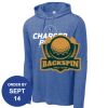 Carroll - PosiCharge ® Tri Blend Wicking Long Sleeve Hoodie Thumbnail