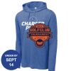 Carroll - PosiCharge ® Tri Blend Wicking Long Sleeve Hoodie Thumbnail
