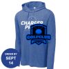 Carroll - PosiCharge ® Tri Blend Wicking Long Sleeve Hoodie Thumbnail