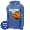 Carroll - PosiCharge ® Tri Blend Wicking Long Sleeve Hoodie Thumbnail