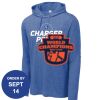 Carroll - PosiCharge ® Tri Blend Wicking Long Sleeve Hoodie Thumbnail