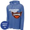 Carroll - PosiCharge ® Tri Blend Wicking Long Sleeve Hoodie Thumbnail