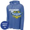 Carroll - PosiCharge ® Tri Blend Wicking Long Sleeve Hoodie Thumbnail