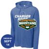 Carroll - PosiCharge ® Tri Blend Wicking Long Sleeve Hoodie Thumbnail