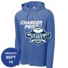 Carroll - PosiCharge ® Tri Blend Wicking Long Sleeve Hoodie Thumbnail