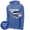 Carroll - PosiCharge ® Tri Blend Wicking Long Sleeve Hoodie Thumbnail