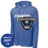 Carroll - PosiCharge ® Tri Blend Wicking Long Sleeve Hoodie Thumbnail
