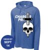 Carroll - PosiCharge ® Tri Blend Wicking Long Sleeve Hoodie Thumbnail