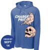 Carroll - PosiCharge ® Tri Blend Wicking Long Sleeve Hoodie Thumbnail