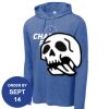 Carroll - PosiCharge ® Tri Blend Wicking Long Sleeve Hoodie Thumbnail