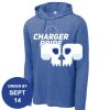 Carroll - PosiCharge ® Tri Blend Wicking Long Sleeve Hoodie Thumbnail