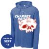 Carroll - PosiCharge ® Tri Blend Wicking Long Sleeve Hoodie Thumbnail