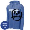 Carroll - PosiCharge ® Tri Blend Wicking Long Sleeve Hoodie Thumbnail