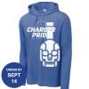 Carroll - PosiCharge ® Tri Blend Wicking Long Sleeve Hoodie Thumbnail