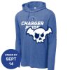 Carroll - PosiCharge ® Tri Blend Wicking Long Sleeve Hoodie Thumbnail