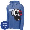 Carroll - PosiCharge ® Tri Blend Wicking Long Sleeve Hoodie Thumbnail