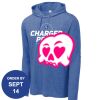 Carroll - PosiCharge ® Tri Blend Wicking Long Sleeve Hoodie Thumbnail