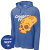 Carroll - PosiCharge ® Tri Blend Wicking Long Sleeve Hoodie Thumbnail