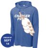 Carroll - PosiCharge ® Tri Blend Wicking Long Sleeve Hoodie Thumbnail