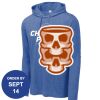 Carroll - PosiCharge ® Tri Blend Wicking Long Sleeve Hoodie Thumbnail