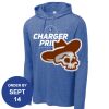 Carroll - PosiCharge ® Tri Blend Wicking Long Sleeve Hoodie Thumbnail