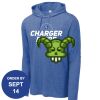 Carroll - PosiCharge ® Tri Blend Wicking Long Sleeve Hoodie Thumbnail