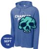 Carroll - PosiCharge ® Tri Blend Wicking Long Sleeve Hoodie Thumbnail