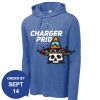 Carroll - PosiCharge ® Tri Blend Wicking Long Sleeve Hoodie Thumbnail
