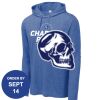 Carroll - PosiCharge ® Tri Blend Wicking Long Sleeve Hoodie Thumbnail